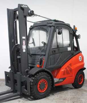 Wózki widłowe używane LINDE H 45 T EVO 394-02 GAS VIERRADFRONTSTAPLER (13027811)