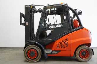 Wózki widłowe używane LINDE H 45 T EVO 394-02 GAS VIERRADFRONTSTAPLER (13045226)