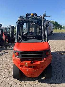 Wózki widłowe używane LINDE H 50 D DIESEL VIERRADFRONTSTAPLER (13046573)