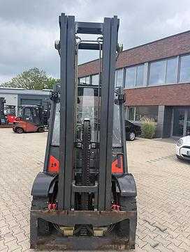 Wózki widłowe używane LINDE H 50 D DIESEL VIERRADFRONTSTAPLER (13047476)
