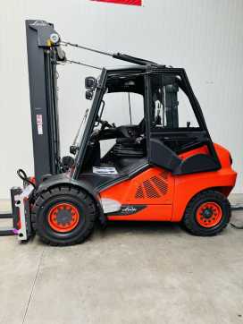Wózki widłowe używane LINDE H 50 D-02/600 EVO 3B Kabine ZVG DIESEL VIERRADFRONTSTAPLER (13040697)