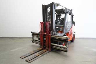 Wózki widłowe używane LINDE H 50 D EVO 394-02 DIESEL VIERRADFRONTSTAPLER (13068655) backdrop