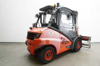 Wózki widłowe używane LINDE H 50 D EVO 394-02 DIESEL VIERRADFRONTSTAPLER (13068655)