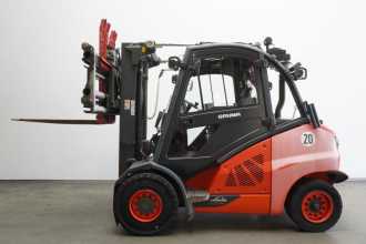 Wózki widłowe używane LINDE H 50 D EVO 394-02 DIESEL VIERRADFRONTSTAPLER (13068655)