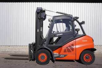 Wózki widłowe używane LINDE H 50 D EVO 394-02 DIESEL VIERRADFRONTSTAPLER (13070379)