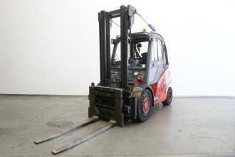 Wózki widłowe używane LINDE H 50 D EVO 394-02 DIESEL VIERRADFRONTSTAPLER (13071119) backdrop
