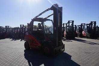 Wózki widłowe używane LINDE H 50D-02 - 2022er - 6.310mm Triplex DIESEL VIERRADFRONTSTAPLER (13040509)