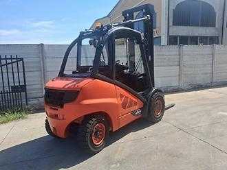 Wózki widłowe używane LINDE H 50D-02 DIESEL VIERRADFRONTSTAPLER (13062787)