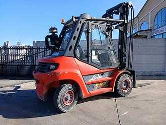 Wózki widłowe używane LINDE H 60 DIESEL VIERRADFRONTSTAPLER (13032635)