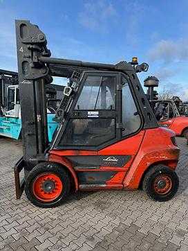 Wózki widłowe używane LINDE H 70 D EVO DIESEL VIERRADFRONTSTAPLER (13025683) backdrop