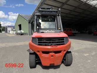 Wózki widłowe używane LINDE H 80 D 03 / 900 DIESEL VIERRADFRONTSTAPLER (13061078)