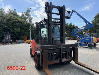 Wózki widłowe używane LINDE H 80 D 03 / 900 DIESEL VIERRADFRONTSTAPLER (13061078)