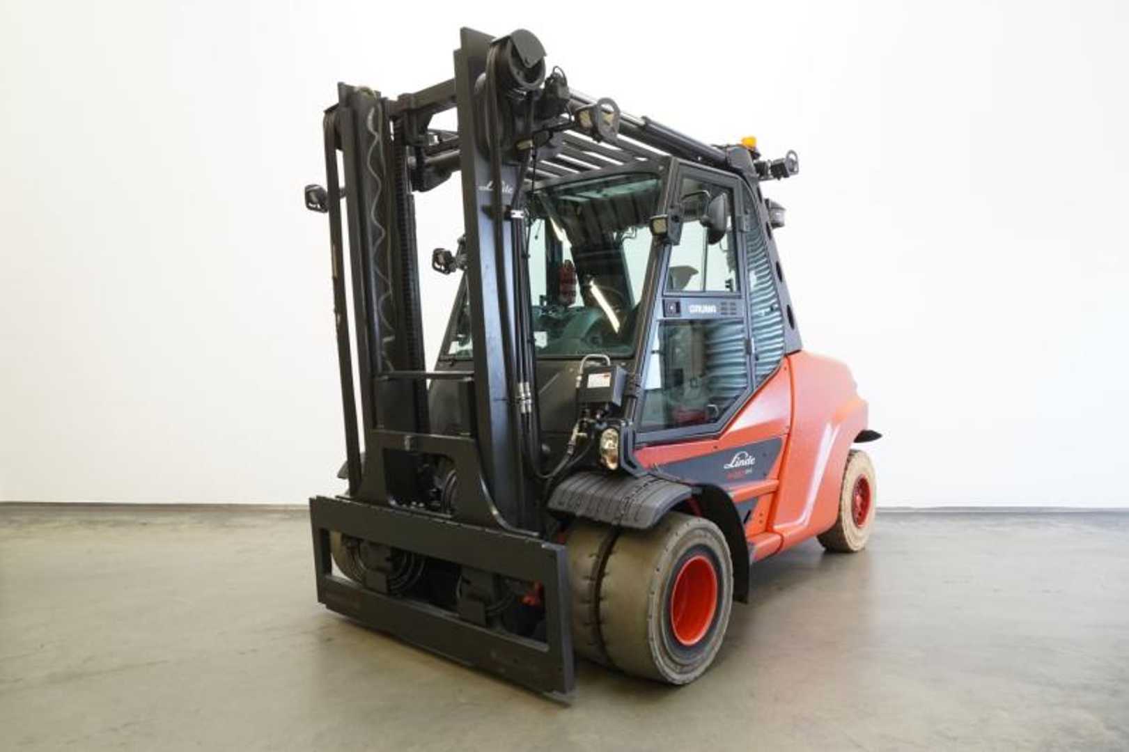 Wózki widłowe używane LINDE H 80 D/1100 EVO 396-03 DIESEL VIERRADFRONTSTAPLER (13001710)