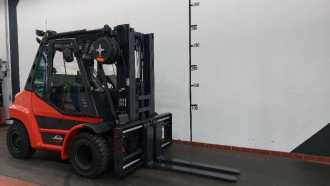 Wózki widłowe używane LINDE H 80 D EVO 4 DIESEL VIERRADFRONTSTAPLER (13063230)