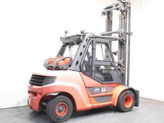 Wózki widłowe używane LINDE H 80 T-03/900 396 GAS VIERRADFRONTSTAPLER (13065788)