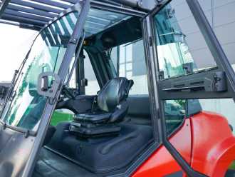 Wózki widłowe używane LINDE H 80D-03/900 DIESEL VIERRADFRONTSTAPLER (12734005)