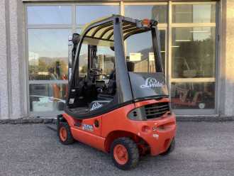 Wózki widłowe używane LINDE H16D-03 DIESEL VIERRADFRONTSTAPLER (13076399)