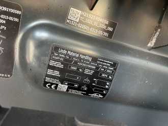 Wózki widłowe używane LINDE H16T-01 GAS VIERRADFRONTSTAPLER (13060493)