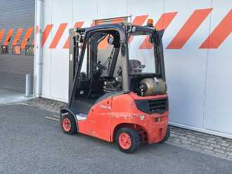 Wózki widłowe używane LINDE H16T GAS VIERRADFRONTSTAPLER (13064487)