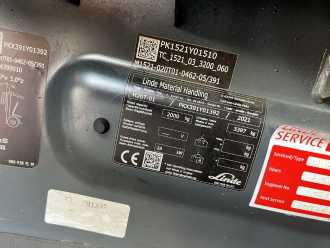 Wózki widłowe używane LINDE H20T-01 GAS VIERRADFRONTSTAPLER (13065964)