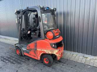 Wózki widłowe używane LINDE H20T-01 GAS VIERRADFRONTSTAPLER (13072003)