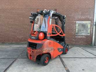 Wózki widłowe używane LINDE H20T-01 GAS VIERRADFRONTSTAPLER (13072162)