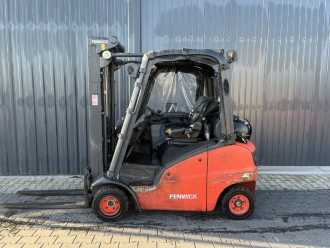 Wózki widłowe używane LINDE H20T-01 GAS VIERRADFRONTSTAPLER (13074216)