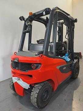 Wózki widłowe używane LINDE H25/600 D: 2,5t (EU5) DIESEL VIERRADFRONTSTAPLER (13049538)