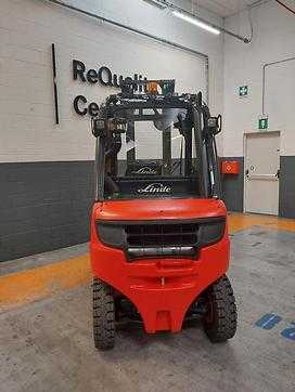 Wózki widłowe używane LINDE H25 DIESEL VIERRADFRONTSTAPLER (13063629)