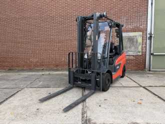 Wózki widłowe używane LINDE H25D-01 DIESEL VIERRADFRONTSTAPLER (13070512)