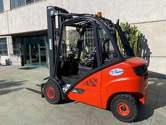 Wózki widłowe używane LINDE H25D-02 / 600 DIESEL VIERRADFRONTSTAPLER (12999526)