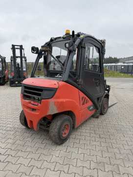 Wózki widłowe używane LINDE H25D-02 DIESEL VIERRADFRONTSTAPLER (13040711)