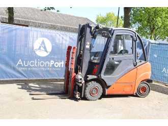 Wózki widłowe używane LINDE H25D DIESEL VIERRADFRONTSTAPLER (13041339) backdrop
