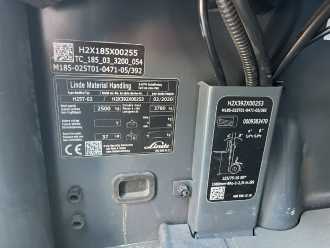 Wózki widłowe używane LINDE H25T-02 ELEKTRO VIERRADFRONTSTAPLER (13038498)