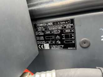 Wózki widłowe używane LINDE H25T-02 GAS VIERRADFRONTSTAPLER (13062483)