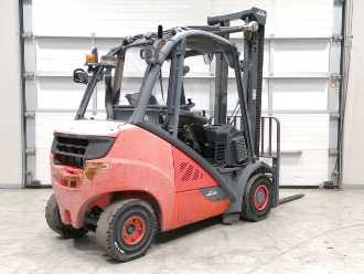 Wózki widłowe używane LINDE H30D-02 DIESEL VIERRADFRONTSTAPLER (12900500)