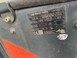 Wózki widłowe używane LINDE H30D-02 DIESEL VIERRADFRONTSTAPLER (13058657)