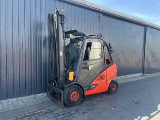 Wózki widłowe używane LINDE H30T-02 GAS VIERRADFRONTSTAPLER (13038462) backdrop