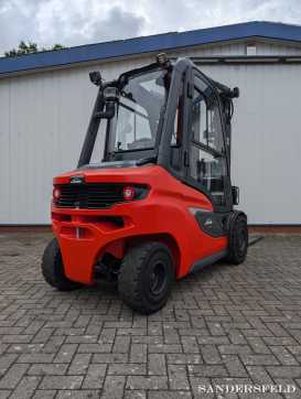 Wózki widłowe używane LINDE H35D-01-1202 DIESEL VIERRADFRONTSTAPLER (12982892)