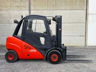 Wózki widłowe używane LINDE H35D-01 DIESEL VIERRADFRONTSTAPLER (13035444)