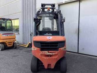 Wózki widłowe używane LINDE H35D-02 DIESEL VIERRADFRONTSTAPLER (13064812)