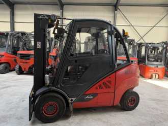 Wózki widłowe używane LINDE H35D-02 DIESEL VIERRADFRONTSTAPLER (13074420)