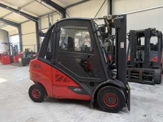 Wózki widłowe używane LINDE H35D-02 DIESEL VIERRADFRONTSTAPLER (13074420)