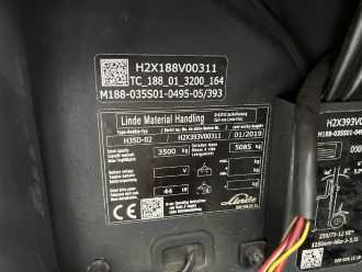 Wózki widłowe używane LINDE H35D-02 DIESEL VIERRADFRONTSTAPLER (13074869)