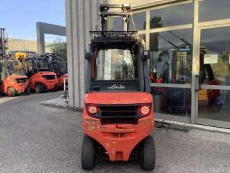 Wózki widłowe używane LINDE H35D-02 DIESEL VIERRADFRONTSTAPLER (13076938)