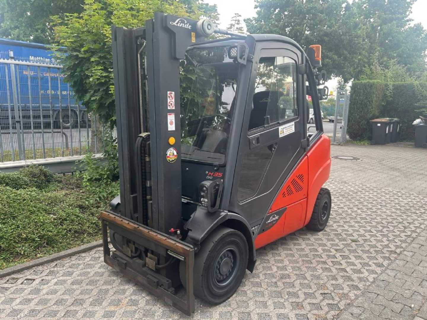 Wózki widłowe używane LINDE H35D-02 / EVO DIESEL VIERRADFRONTSTAPLER (13054528)