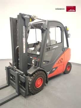 Wózki widłowe używane LINDE H35D-393-02 DIESEL VIERRADFRONTSTAPLER (13009107) backdrop
