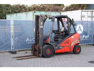 Wózki widłowe używane LINDE H35D DIESEL VIERRADFRONTSTAPLER (13041284)