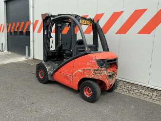 Wózki widłowe używane LINDE H35D WEITERE VIERRADFRONTSTAPLER (13045356)