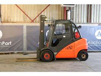 Wózki widłowe używane LINDE H35T-01 GAS VIERRADFRONTSTAPLER (13041283) backdrop